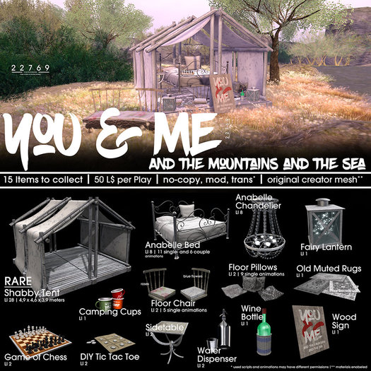 22769 - Floor Chair Blue Flowers - COMMON