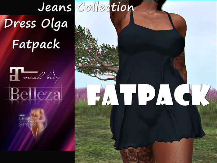 {RP} Dress Olga Jeans Collection Fatpack