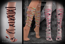 (*<*) 1313 Ella Wraps - Red Leather