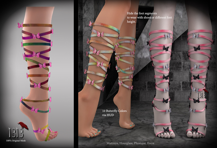 (*<*) 1313 Ella Wraps - Rainbow