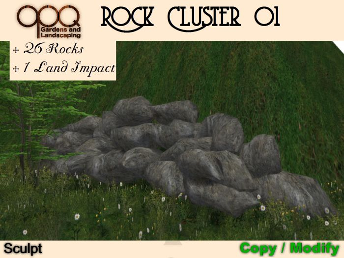 OPQ Rock Cluster 01 RS01A (CM) (Boxed)