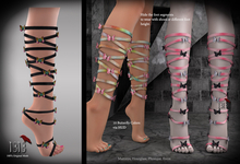 (*<*) 1313 Ella Wraps - Black Leather