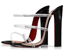 Garbaggio // Sofia Sandals - Black