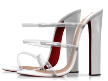 Garbaggio // Sofia Sandals - White