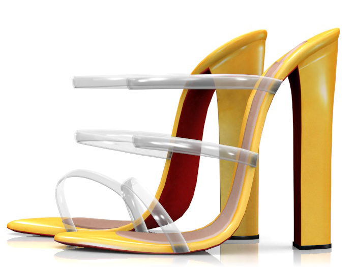 Garbaggio // Sofia Sandals - Yellow