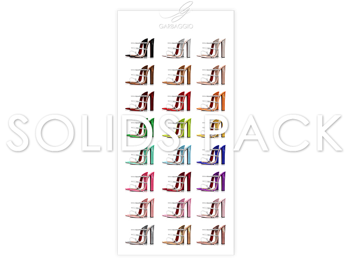 Garbaggio // Sofia Sandals - Solids Pack