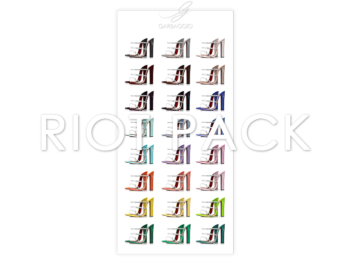 Garbaggio // Sofia Sandals - Riot Pack