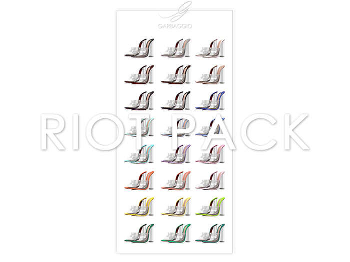 Garbaggio // Sonya Mules - Riot Pack