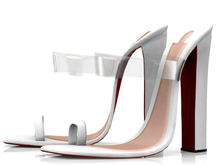 Garbaggio // Zola Sandals - White