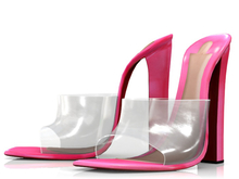 Garbaggio // Zoey Mules - Fuchsia
