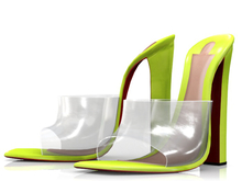 Garbaggio // Zoey Mules - Lime