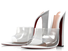 Garbaggio // Zoey Mules - White