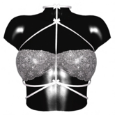 -Narcisse- ADD Reya Bra Harness Top - ML - White