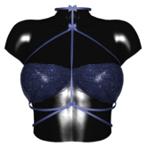 -Narcisse- ADD Reya Bra Harness Top - ML - Lapis