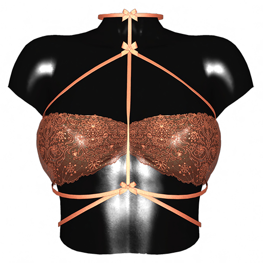 -Narcisse- ADD Reya Bra Harness Top - ML - Fanta