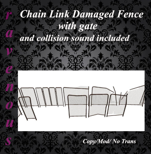 Damaged Chain Link Fence