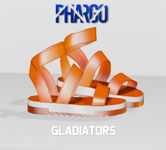 /PHARGO/ CHRISTA ORANGE GLADIATORS [WEAR]