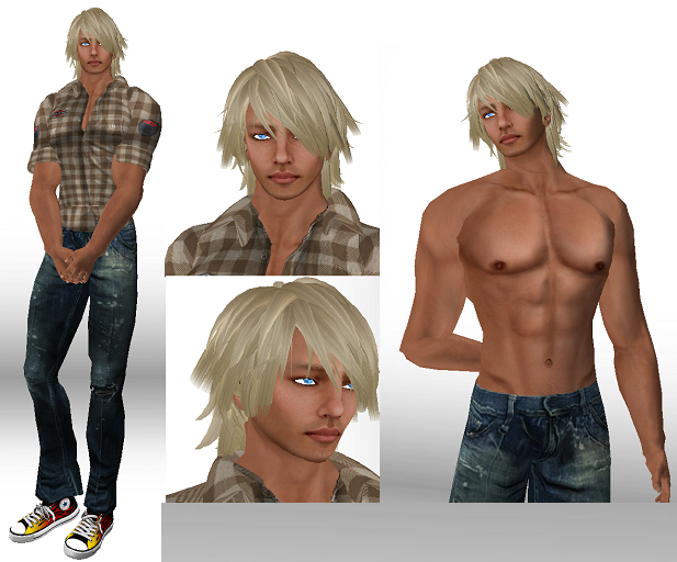 DANNY Blond guy Complete Avatar&Outfit