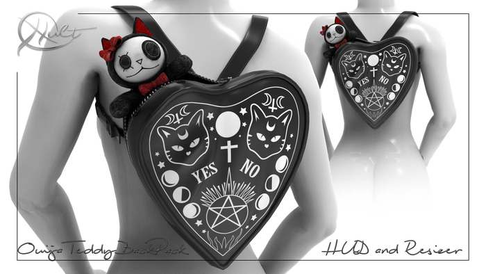 : CULT : Ouija Teddy Back Pack-