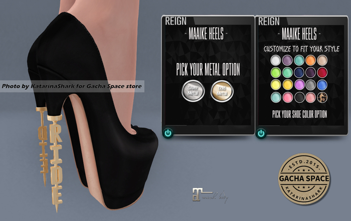 REIGN.- MAAIKE HEELS (RIDE OR DIE)MAITREYA FATPACK #12