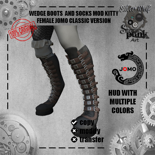 SW - Wedge Boots and Socks Mod Kitty Version Classic (Box)