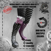 SW - Wedge Boots and Socks Mod Kitty Version Glossy (Box)