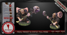 Freal Statue & Freal Trinket Full Permission ADD