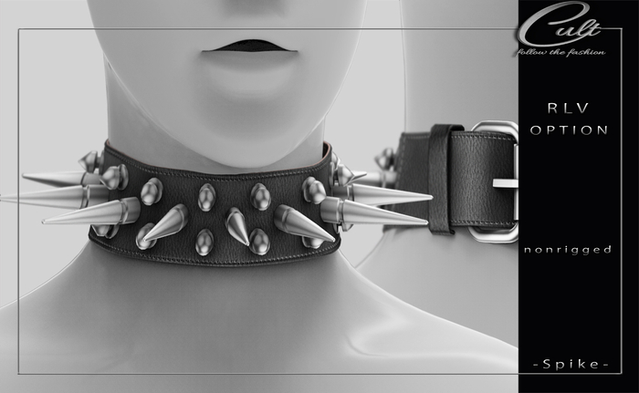 : CULT : Spike collar - RLV/NORLV