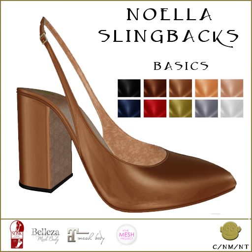 BM Noella Slingbacks Basics DEMO
