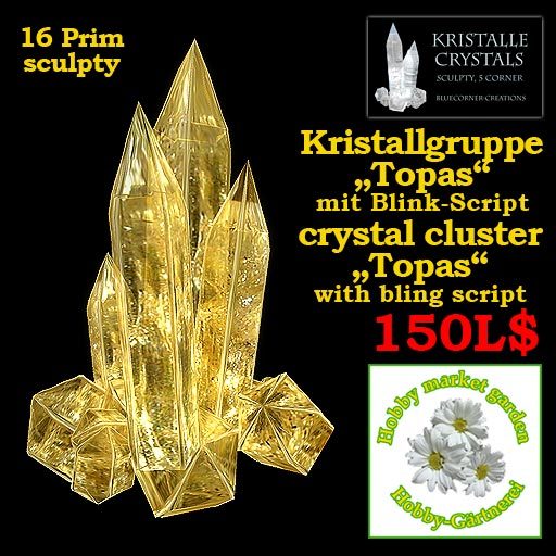 Crystal Cluster "Topas"