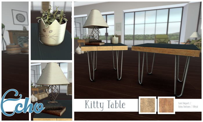 Echo - Bayley - Table - Kitty - E/F - Box