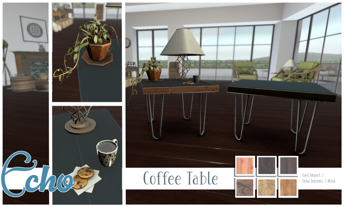 Echo - Bayley - Table - Coffee - Fatpack - Box