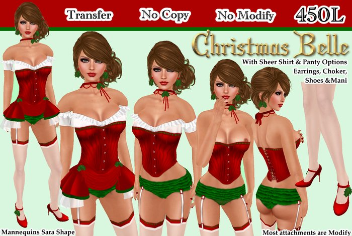 Short & Sweet Christmas Belle