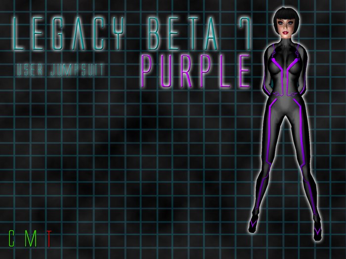 User Cyber Jumpsuit Purple