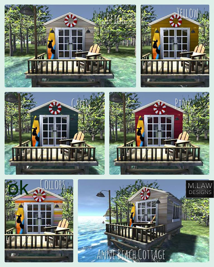 .:M.LAW:. Anne Beach Cottage collors box