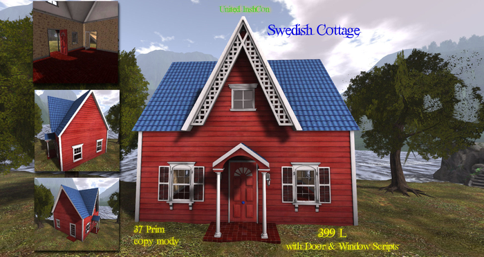 *UI* Swedish Cottage Red v1