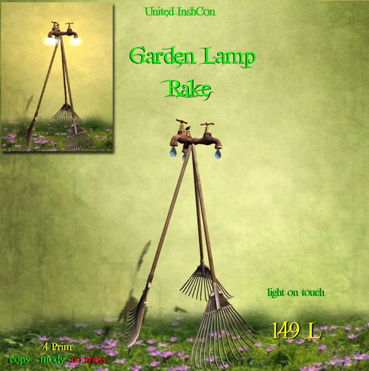*UI* Garden Lamp Rake v