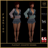 Saba PLAYSUIT -COUNTRY DENIMS