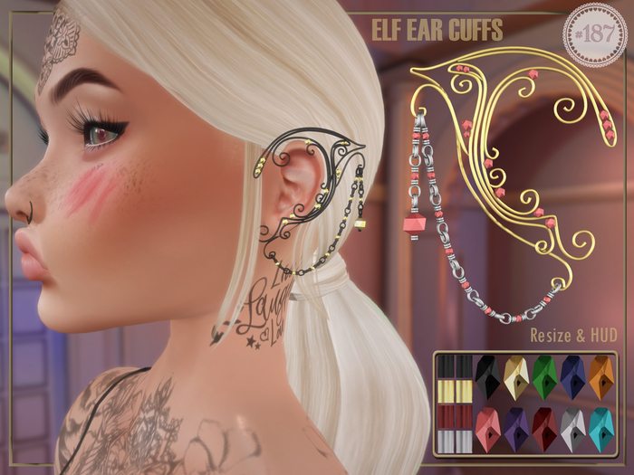 #187# Elf Ear Cuffs