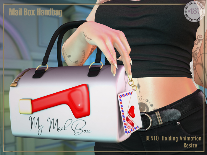 #187# MailBox Handbag