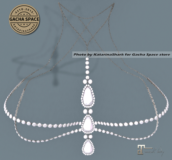 REIGN.- DAZZLED BODYCHAIN (MAITREYA)- SILVER #7