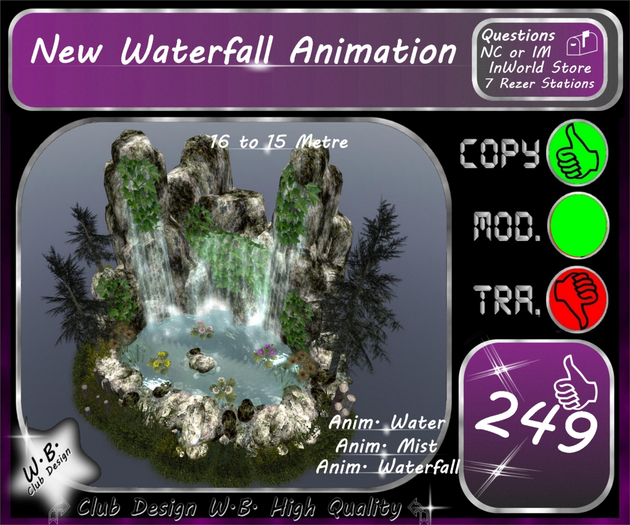 ** New *-* Waterfall **