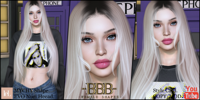 ~BBB~ MYCHY Shape - LeL EVO- Nuri Head.