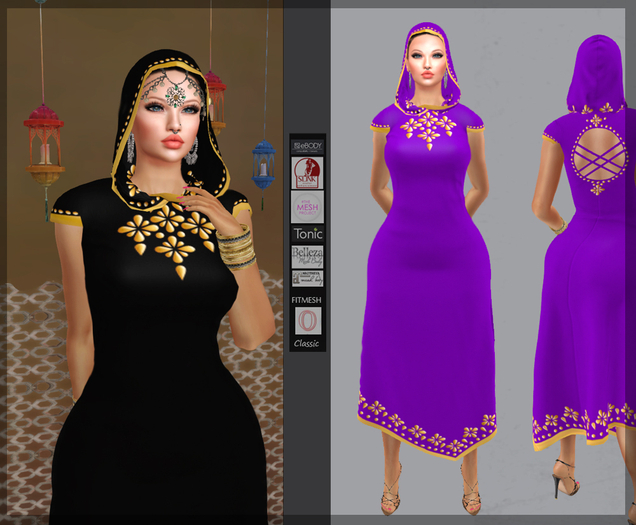 !Auralia :: Hasna Festive Purple