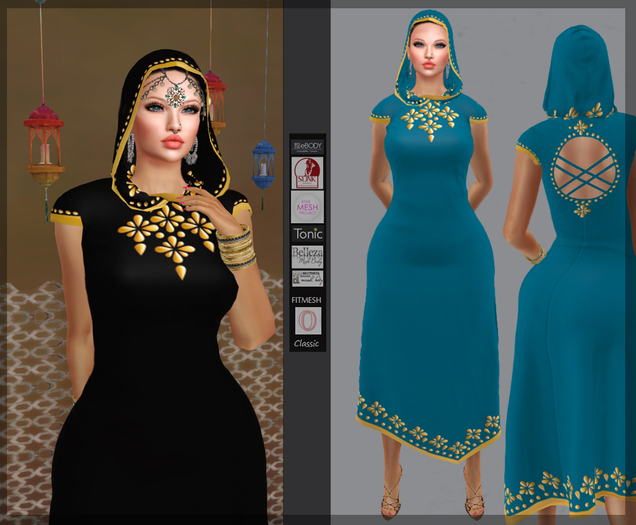 !Auralia :: Hasna Festive Blue