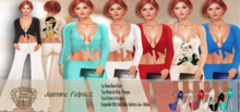 ND - Jasmine Outfit - Fatpack  -Slink Hourglass/Physique