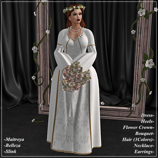 *YT* My Medieval Wedding Complete Outfit