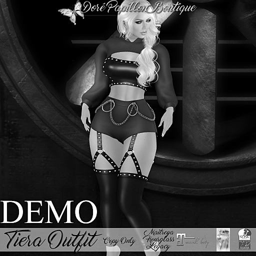 DPB Tiera Outfit - DEMO *Maitreya, Hourglass & Legacy*