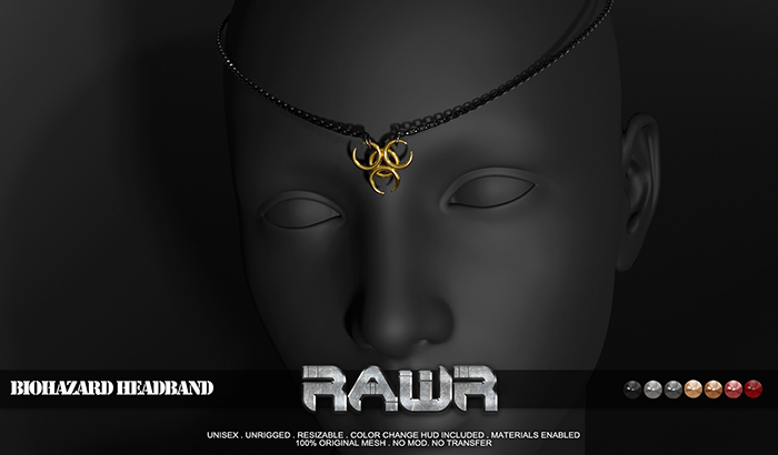 RAWR! Biohazard Headband (wear me)