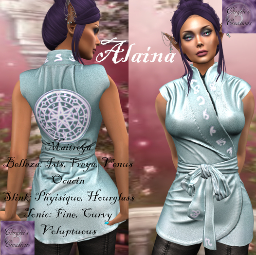 Alaina Tunic - Aqua